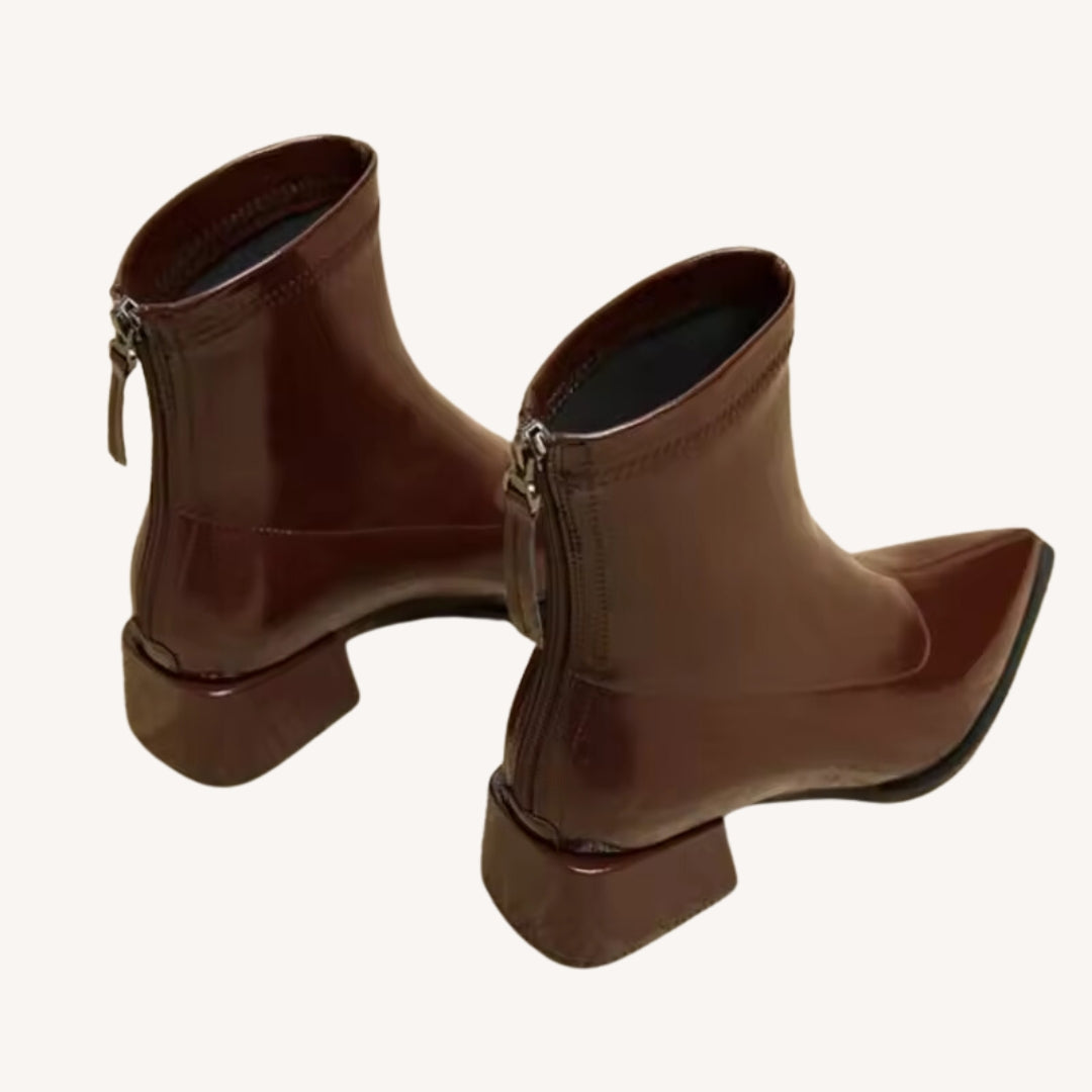 Bottines Chelsea à Talons Hauts pour Femme