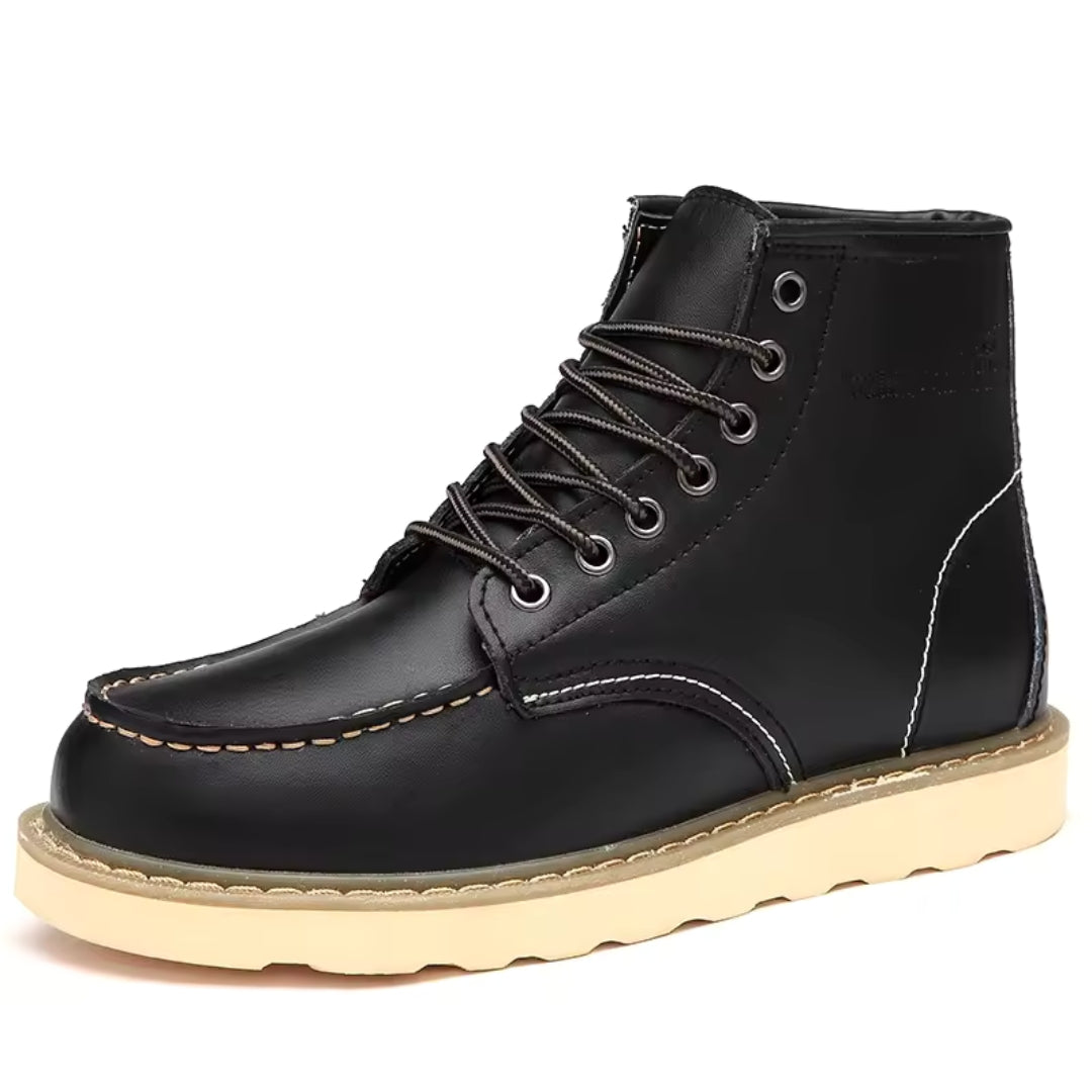 Bottes en cuir pour hommes pour la chaleur