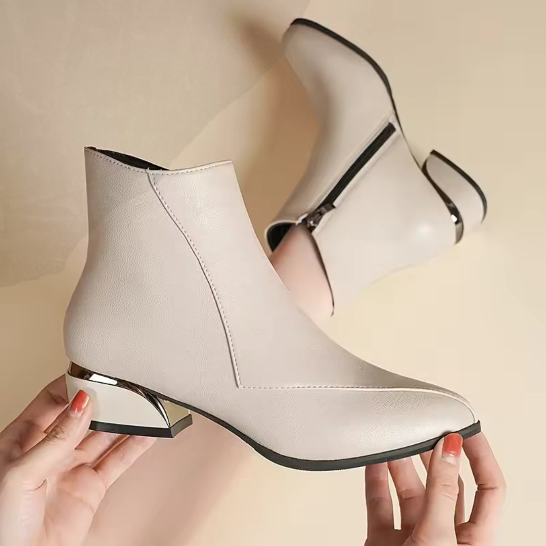 Nouvelles Bottines à Talons Épais Oversize et à la Mode