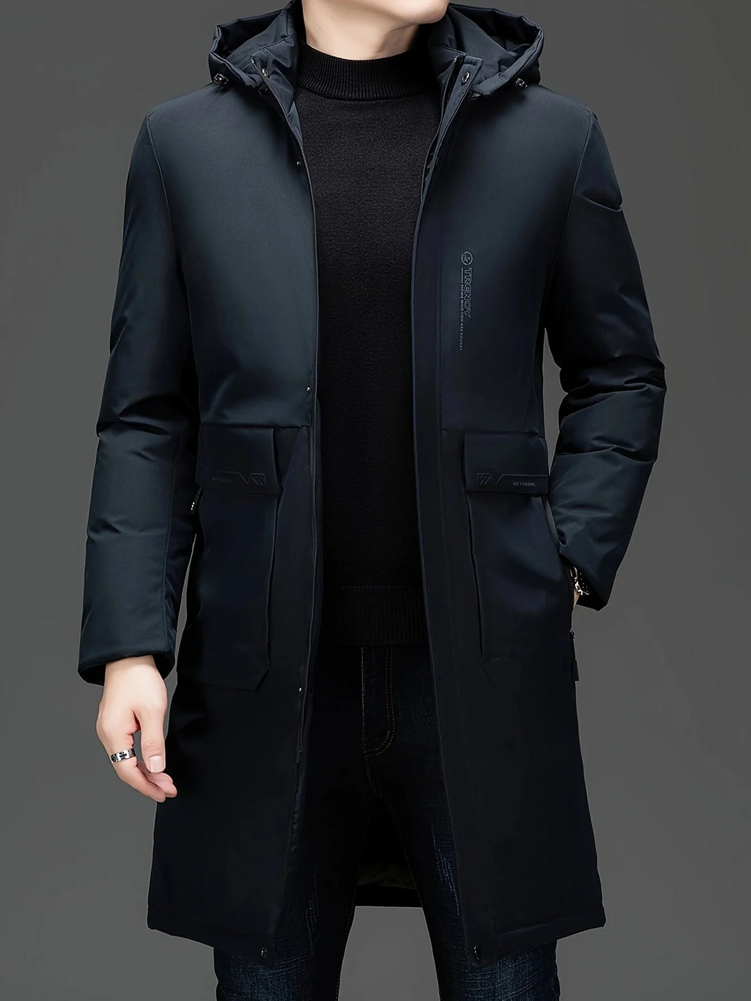 Henry | Manteau Élégant à Capuche