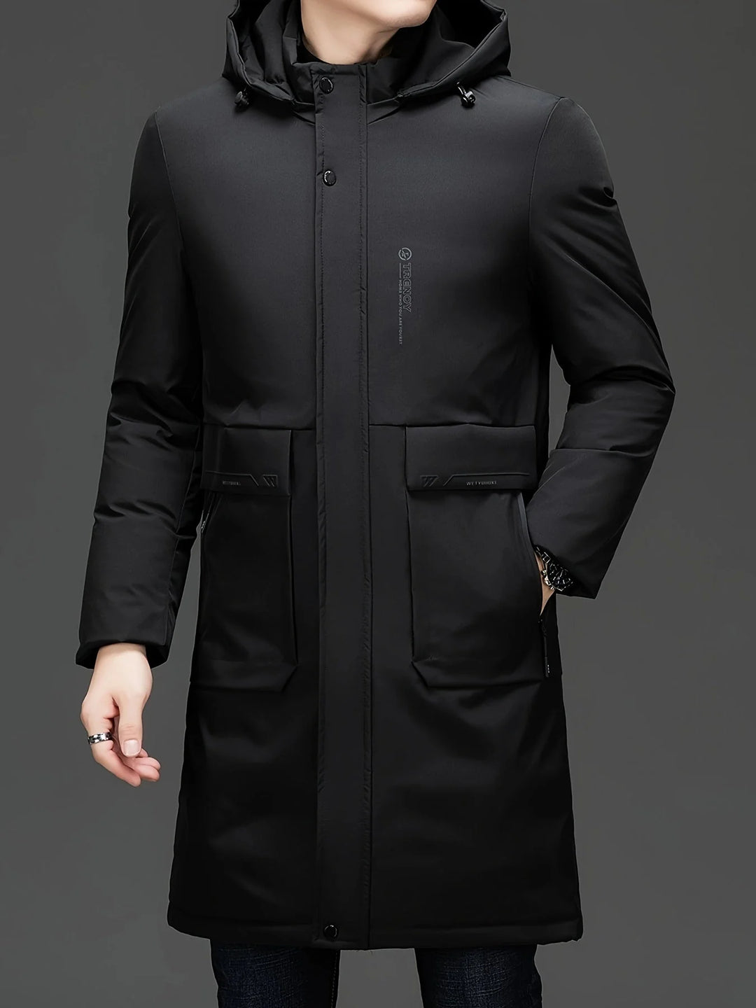 Henry | Manteau Élégant à Capuche