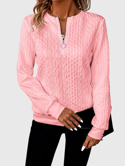 Nora™ | Sweater with Zipper