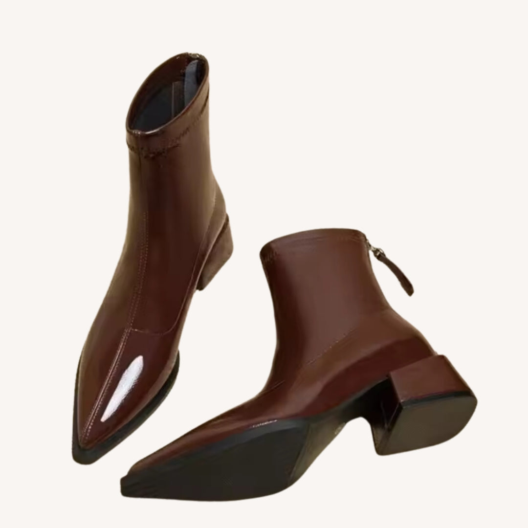 Bottines Chelsea à Talons Hauts pour Femme