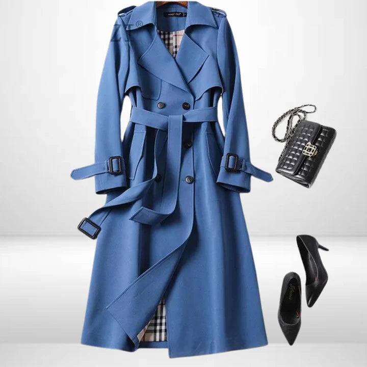 Clara – Premium Cotton Trench Coat