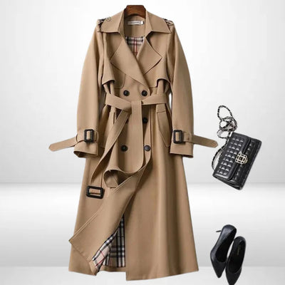 Clara – Premium Cotton Trench Coat