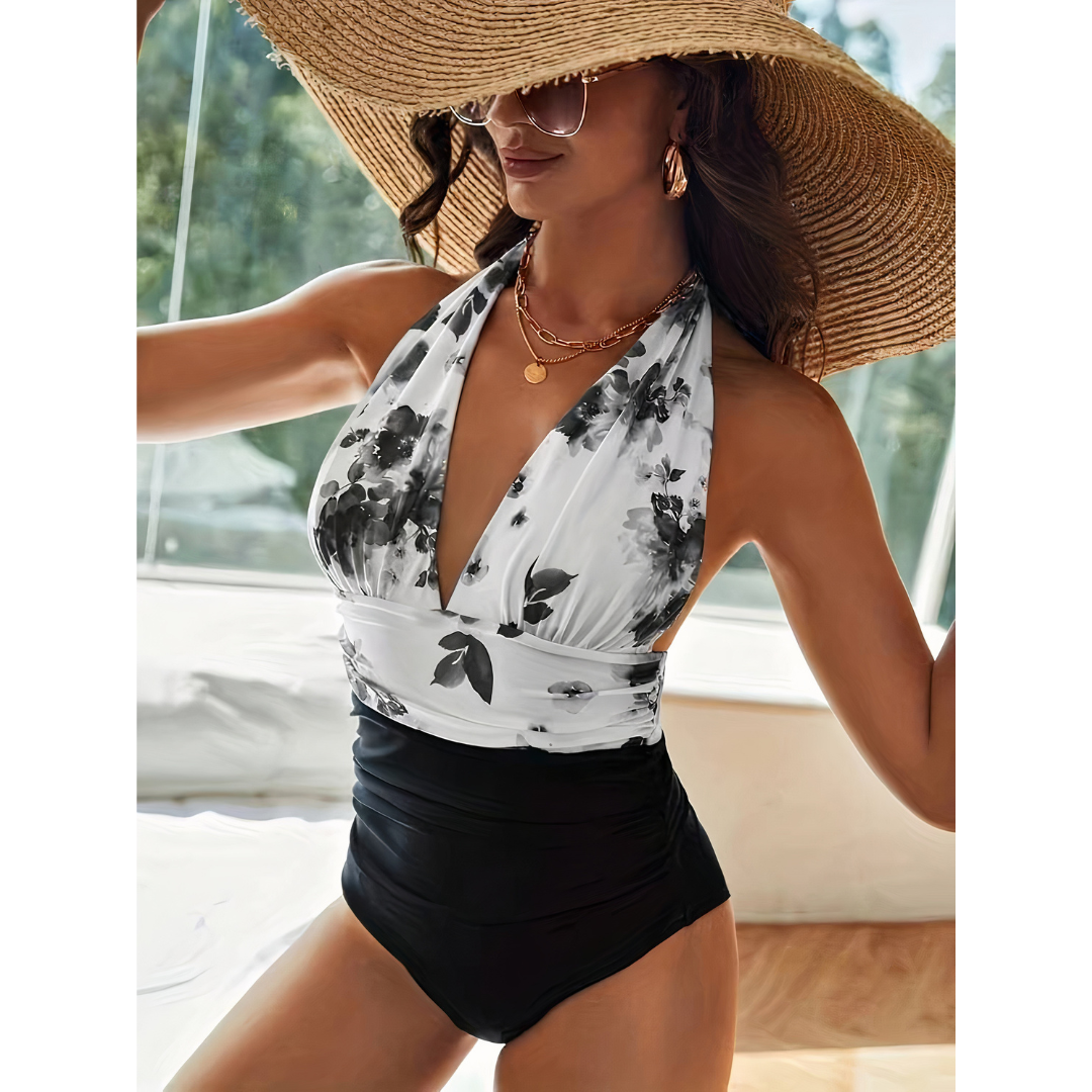 Allie™ | Stylish Marble Swimsuit