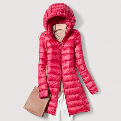 Clarisse | Lightweight Down Coat with Hood