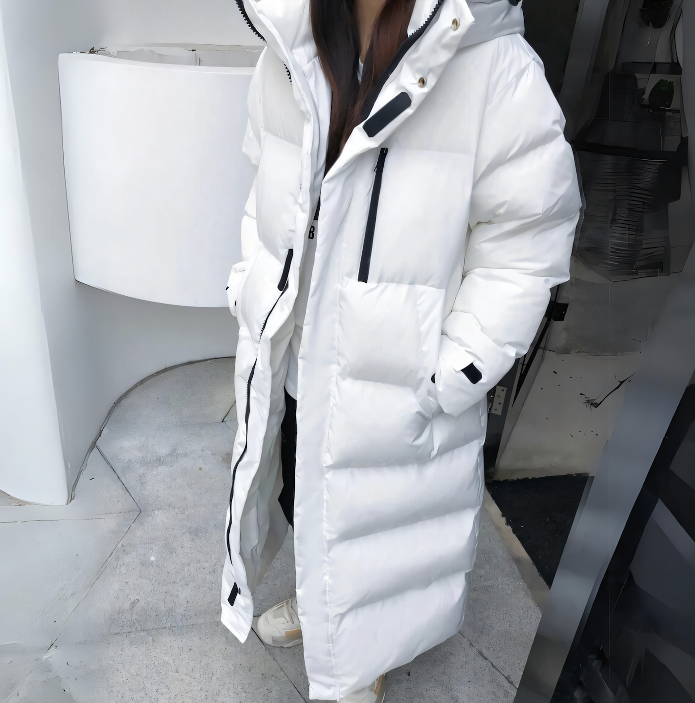 Amanda | Puffer Winter Jacket with Hood