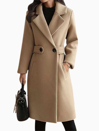 Elise | Belted Winter Wool Coat