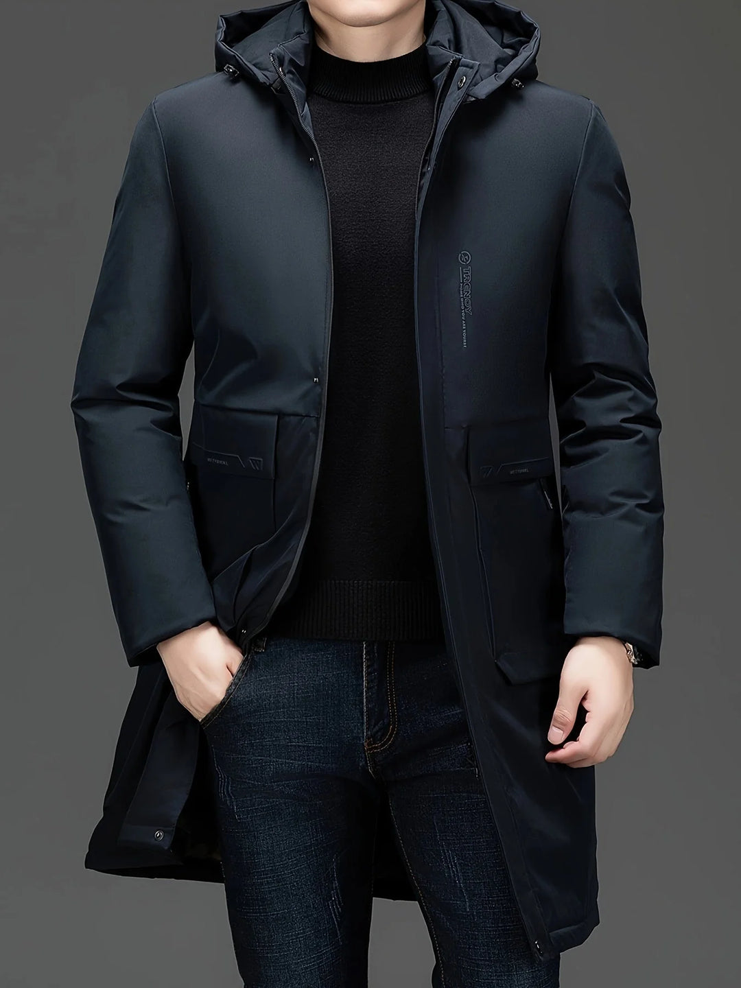 Henry | Manteau Élégant à Capuche