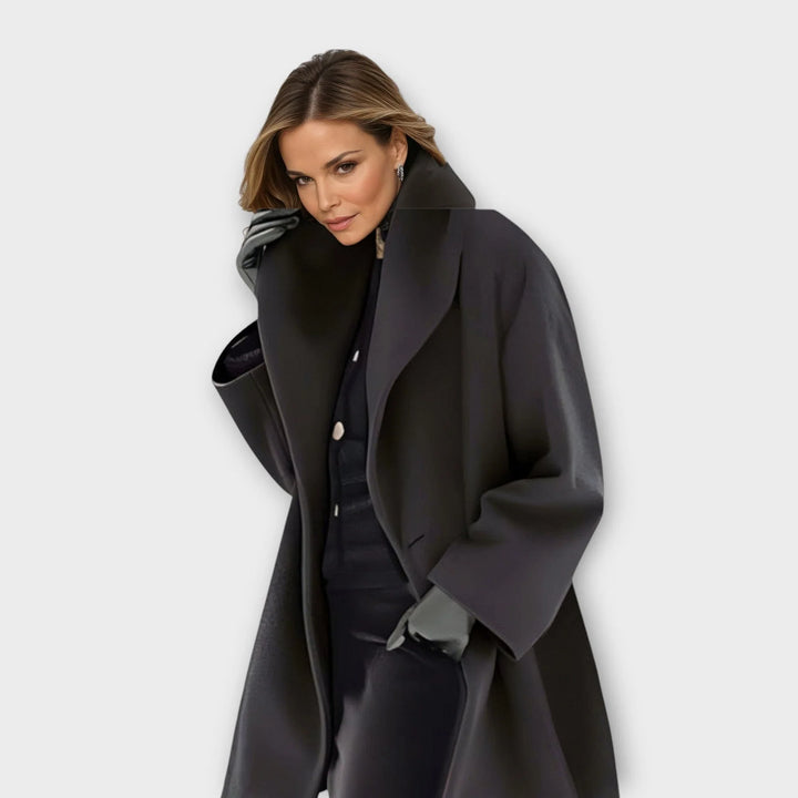 Elodie - Manteau De Laine Coupe Vent De Lluxe