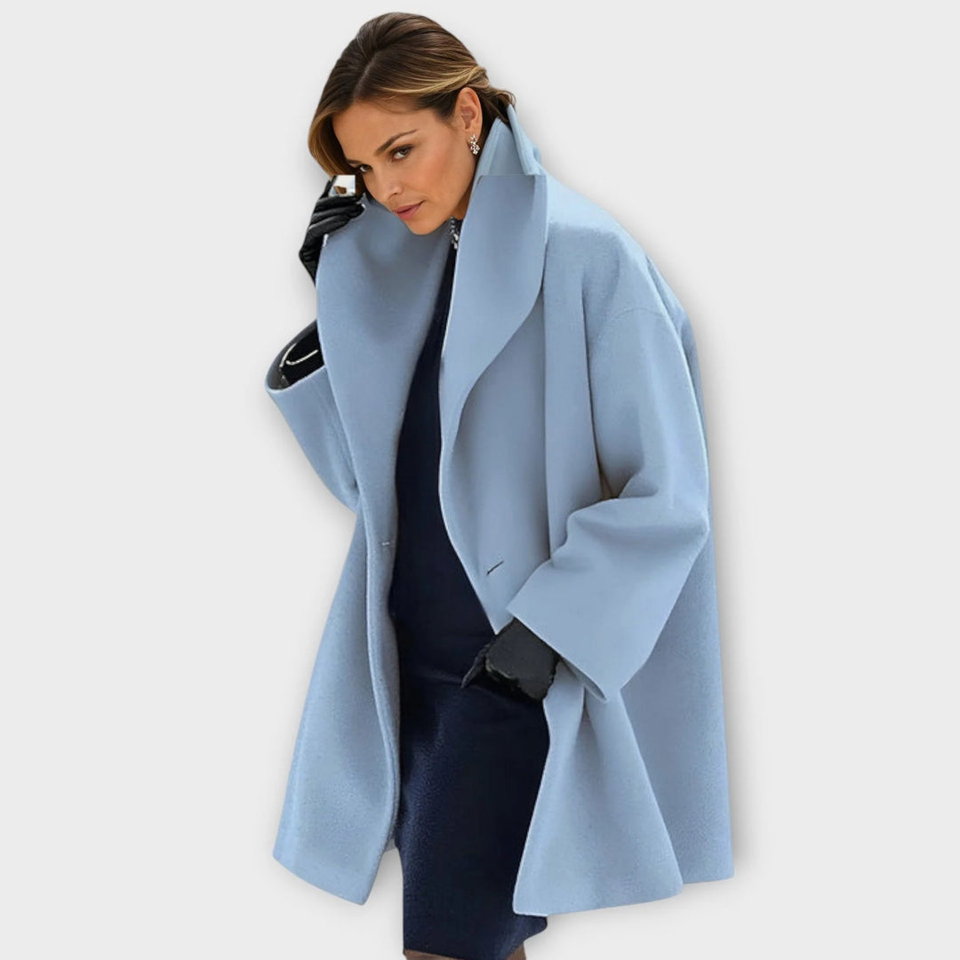 Elodie - Manteau De Laine Coupe Vent De Lluxe