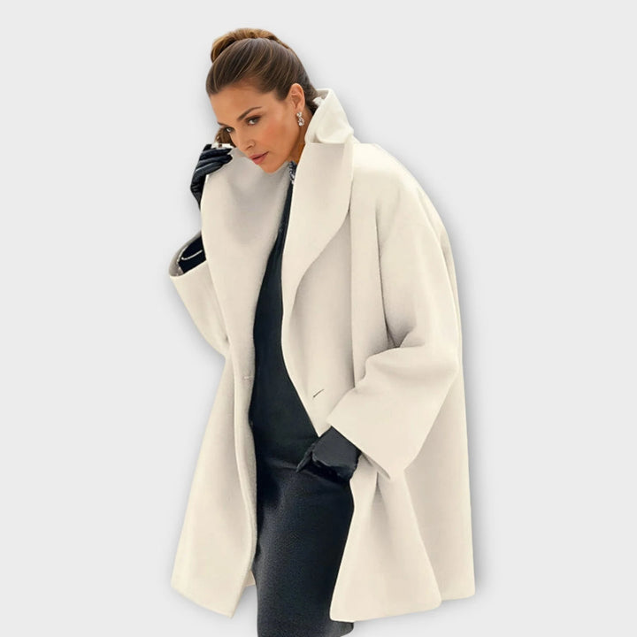 Elodie - Manteau De Laine Coupe Vent De Lluxe
